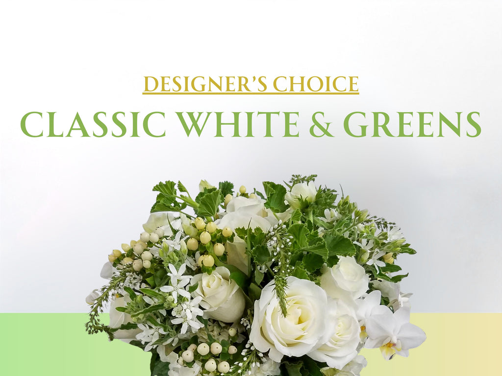 Designer's Choice - Classic White & Green